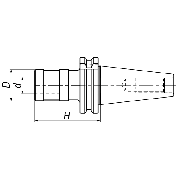 Патрон резьбонарезной SK40 М8-20 DIN69871