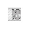 Державка токарная MGIVR2520-3 для обработки канавок правая