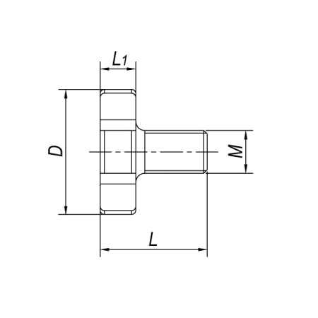 Болт затяжной М10x1.5 DIN6367