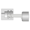 Мини-резец твердосплавный фасочный 4x15x50 мм, R 0,2